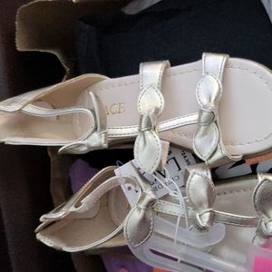 Gold Toddler Sandels